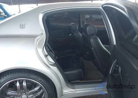 2005 Maserati Quattroporte из США, поврежденный, VIN ZAMCE39A250020099